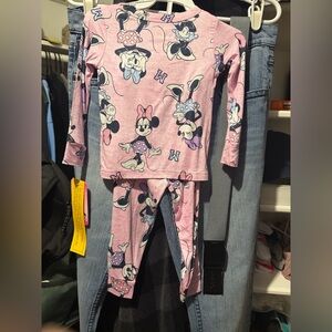 Disney Minnie Mouse Pink Pajama Set for Kids